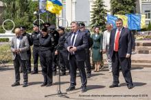На Луганщині нові патрульні поліцейські присягнули на вірність народу України