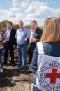 На Луганщини розпочали будівництво вузла обліку, що буде рахувати воду, яка постачається на окуповану територію