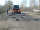 Ямковий ремонт автомобільних доріг в Луганській області