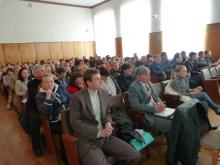 23.04.2013 Департаментом промышленности и энергосбережения облгосадминистрации проведено первое кустовое совещание в г. Первомайске по презентации Региональной программы развития внутриобластной кооперации на 2013-2017 гг.