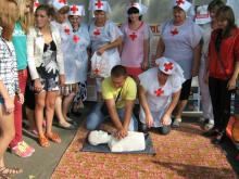 Демонстрацiя навичок надання першоi допомоги в Маркiвському районi Демонстрацiя навичок надання першоi допомоги в Маркiвському районi