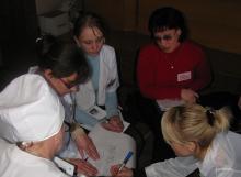 На базі Краснодонського обласного дитячого будинку-інтернату проходить навчальний семінар з питань догляду важко неповносправних дітей