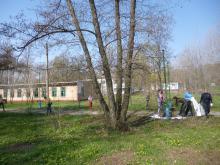 Працівники соціальної сфери взяли участь у аккції  "За чисте довкілля"