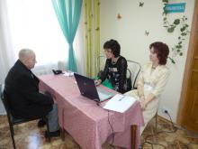 В Луганському геріатричному пансіонаті для ветеранів війни та праці напередодні Дня Перемоги організовано прийом громадян