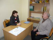 Департаментом соціального захисту населення спільно з Головним управлінням юстиції в Луганській області проведено прийом громадян