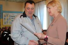 Елеонора Поліщук вручила подяки та грамоти учасникам ліквідації наслідків аварії на ЧАЕС