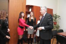 В рамках «дня открытых дверей» в облгосадминистрации Эдуард Лозовский встретился с лидерами молодежных организаций