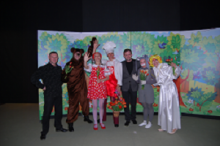 Луганський обласний академічний український музично-драматичний театр порадував прем'єрою маленьких глядачів