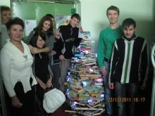 Акция Святого Николая продолжается в Луганской областной библиотеке для юношества!