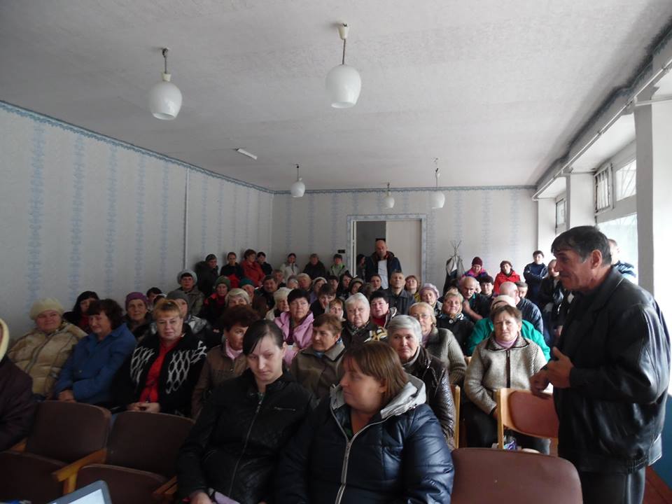 Децентралізаційний марафон провів в Красноріченській потенційній об'єднаній громаді два інформаційних заходи в с.Новолександрівка та с.Бараниківка