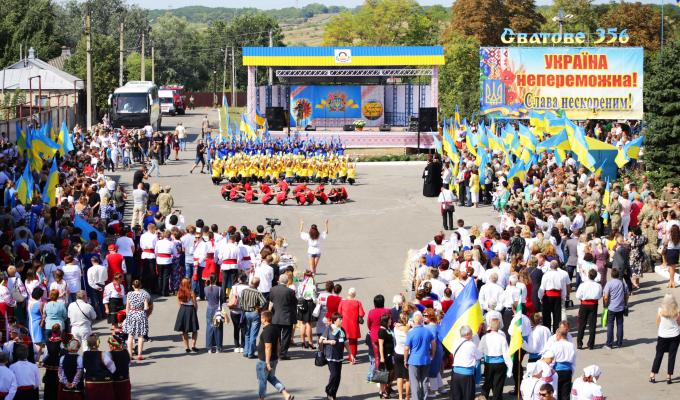 Луганщина щиро зустріла учасників «Слобожанського Спасу»