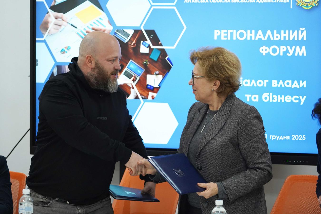 Луганська ОВА підтримає діяльність Хабу стійкого бізнесу при СНУ ім. Володимира Даля