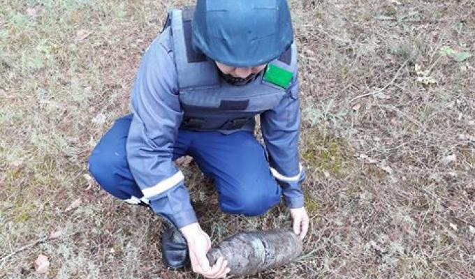 На Луганщині за минулий тиждень виявлено та вилучено 497 одиниць вибухонебезпечних предметів