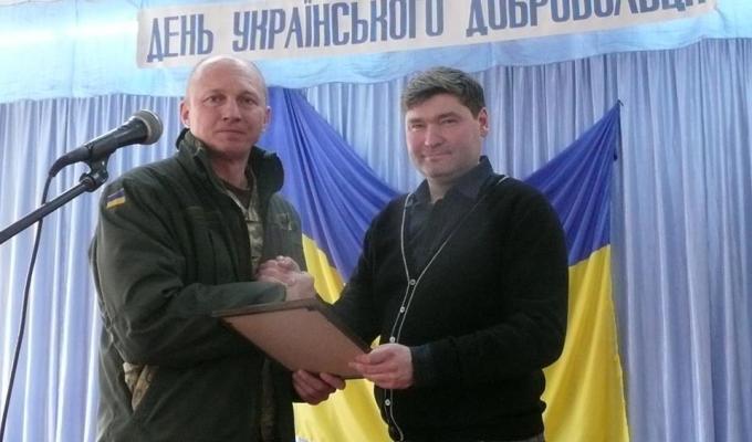 Воїнів батальйону «Айдар» привітали з Днем українського добровольця