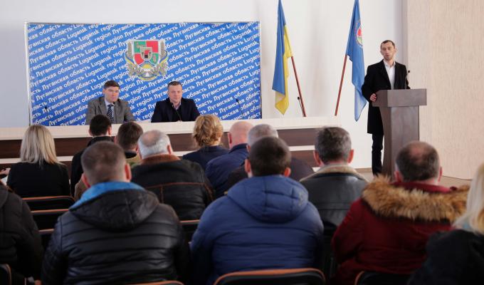 Питання пасажирських перевезень в Луганській області на контролі керівництва облдержадміністрації