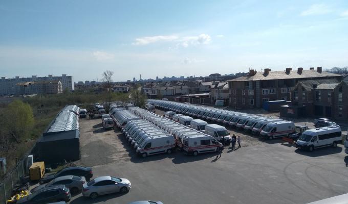 Луганщина отримала сім нових автомобілів швидкої допомоги, загалом очікується 38