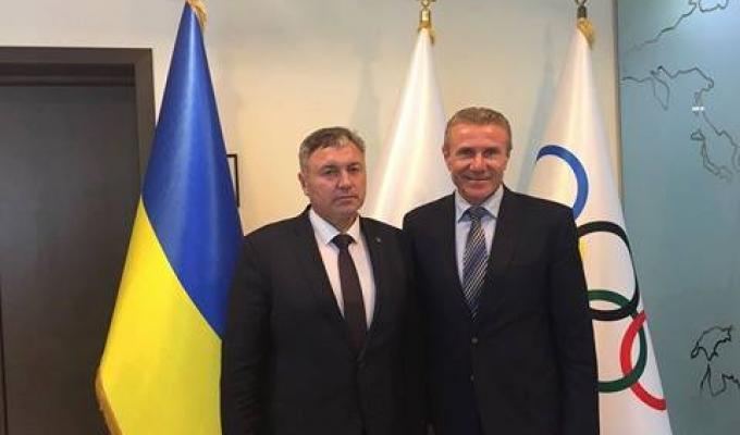 Юрій Гарбуз зустрівся з президентом НОК