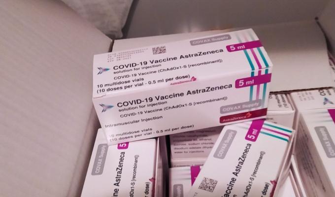 До Луганської області надійшла вакцина від COVID-19 виробництва AstraZeneca 