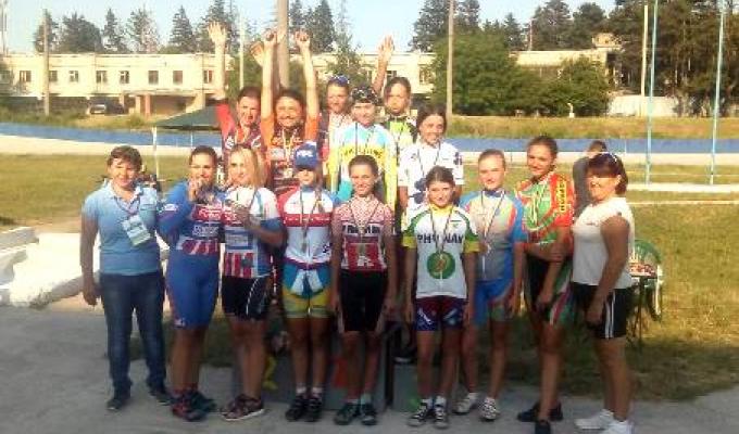 Юна велоспортсменка з Луганської області виборола бронзу всеукраїнських змагань