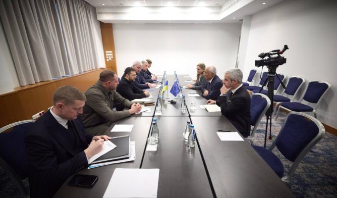 Володимир Зеленський обговорив із Президентом Євроради посилення санкційного тиску на РФ та зміцнення позицій України для встановлення миру