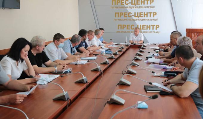 Питання енергозабезпечення вуглевидобувних підприємств Луганщини розглядалося в облдержадміністрації