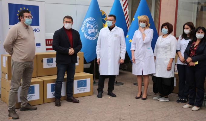 Ваша допомога засобами індивідуально захисту дуже необхідна та вчасна, – Сергій Гайдай представникам ПРООН