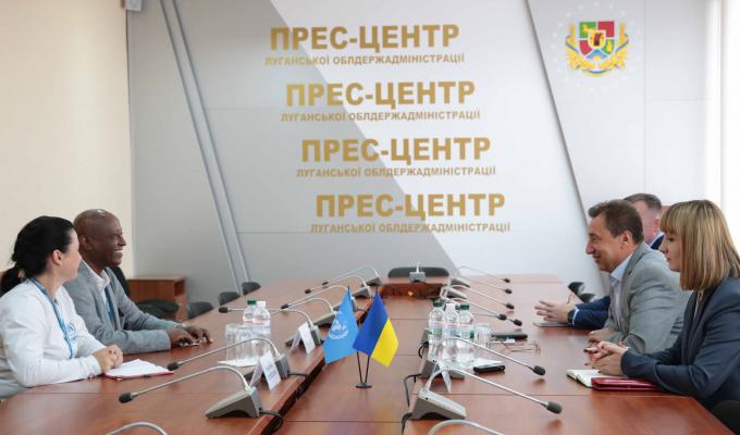 Очільник області зустрівся з керівником Регіонального офісу Агентства ООН у справах біженців