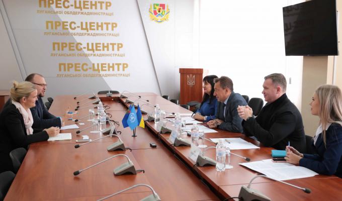 Віталій Комарницький зустрівся з представниками UNICEF