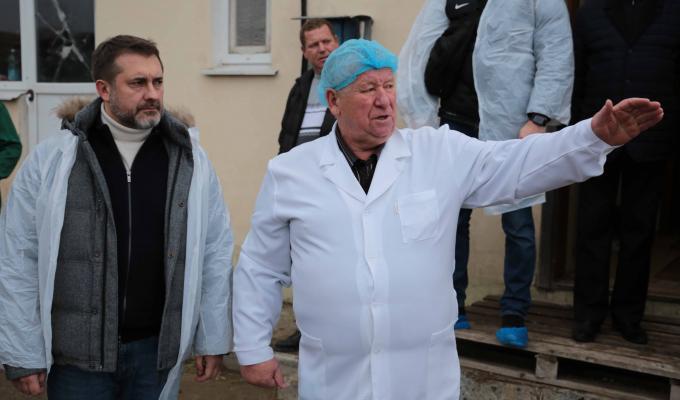 Сергій Гайдай пересвідчився: Біловодський племзавод – один з найкращих в Україні