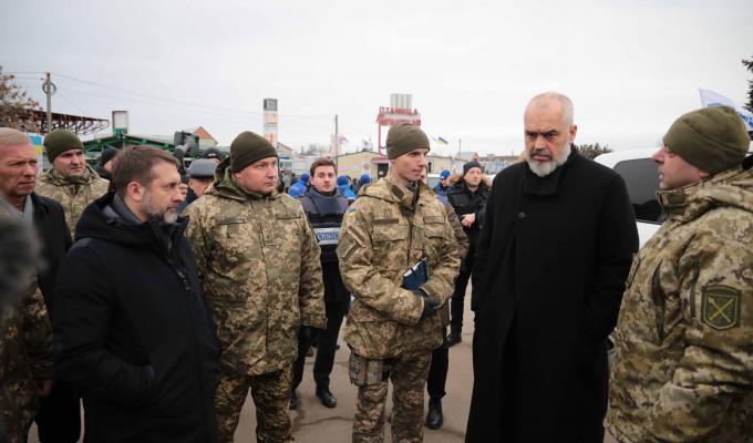Новий голова ОБСЄ перевірив роботу КПВВ «Станиця Луганська»