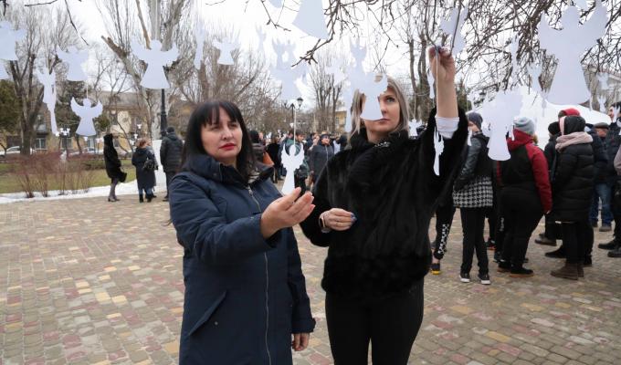 Луганська область долучилася до Всеукраїнської акції «Ангели памʼяті»