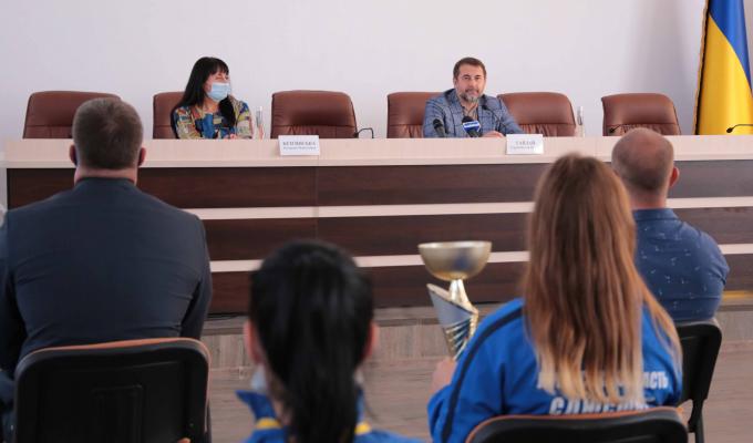 Сергій Гайдай привітав  спортсменів Луганщини, які на Всеукраїнських змаганнях встановили дев’ять рекордів України та здобули 36 нагород 