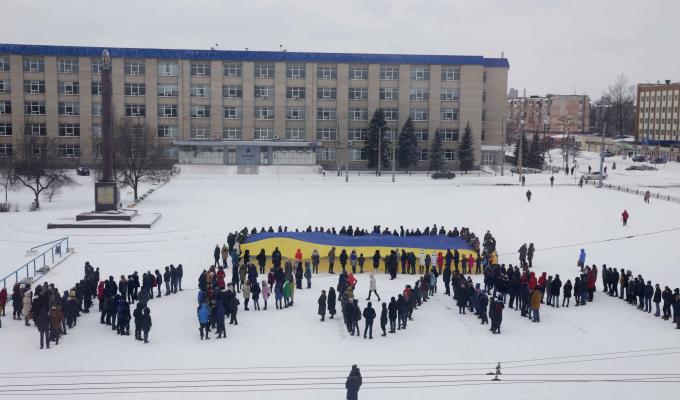 Луганщина єдина, Крим – це Україна, – у Сєвєродонецьку пройшла громадянська акція