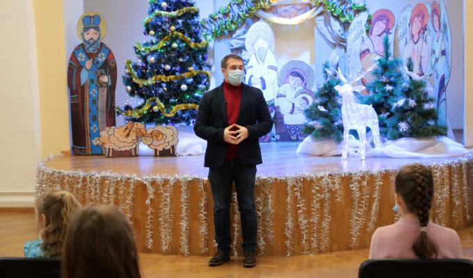 Сергій Гайдай привітав з Днем Святого Миколая дітей загиблих захисників України