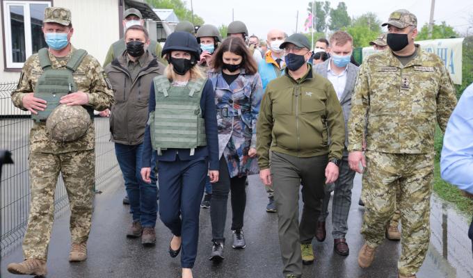 Безпека України – це безпека Європи. Луганщину відвідала делегація Естонської Республіки на чолі з Прем’єр-міністром країни Каєю Каллас 