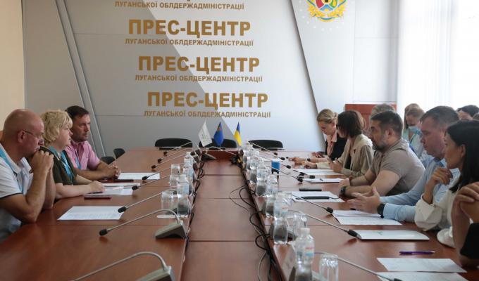 Чотири лікарні Луганщини будуть переобладнуватися за рахунок коштів Уряду Німеччини