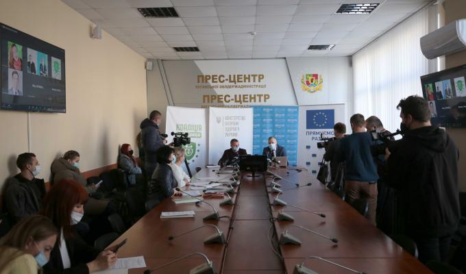 Рівень вакцинації від COVID-19 на Луганщині вищій за середньоукраїнський