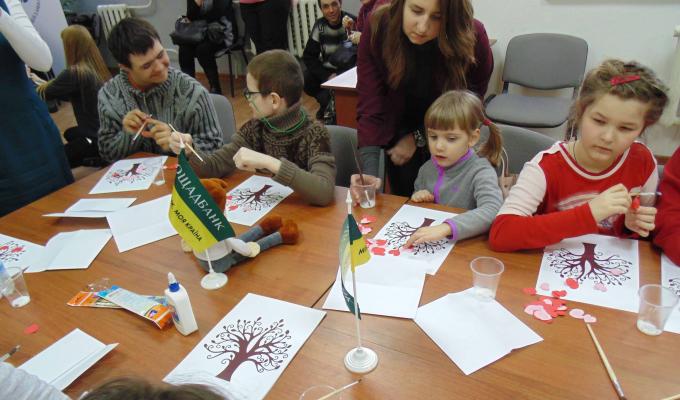 «Сонячні діти» створили дерево заповітних бажань
