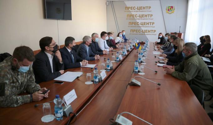 Сергій Гайдай зустрівся з парламентською делегацією Литовської Республіки