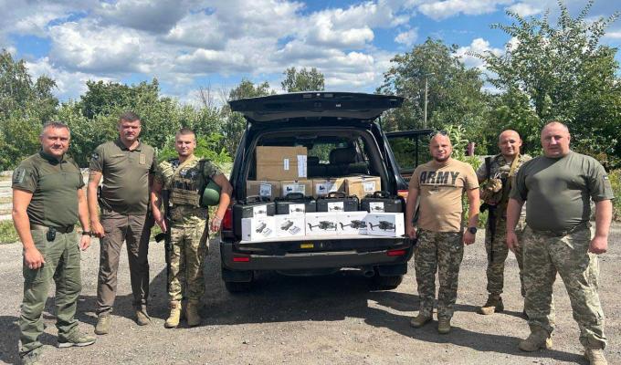 Артем Лисогор: 125 дронів передали бійцям чотирьох бригад