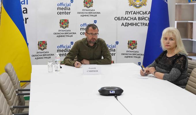 Представники влади обговорили поставлені бізнесом Луганщини запитання