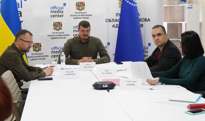 Для вирішення проблем луганського бізнесу постійно комунікуємо з профільними міністерствами, – Артем Лисогор під час «Діалогу з бізнесом» Луганщини