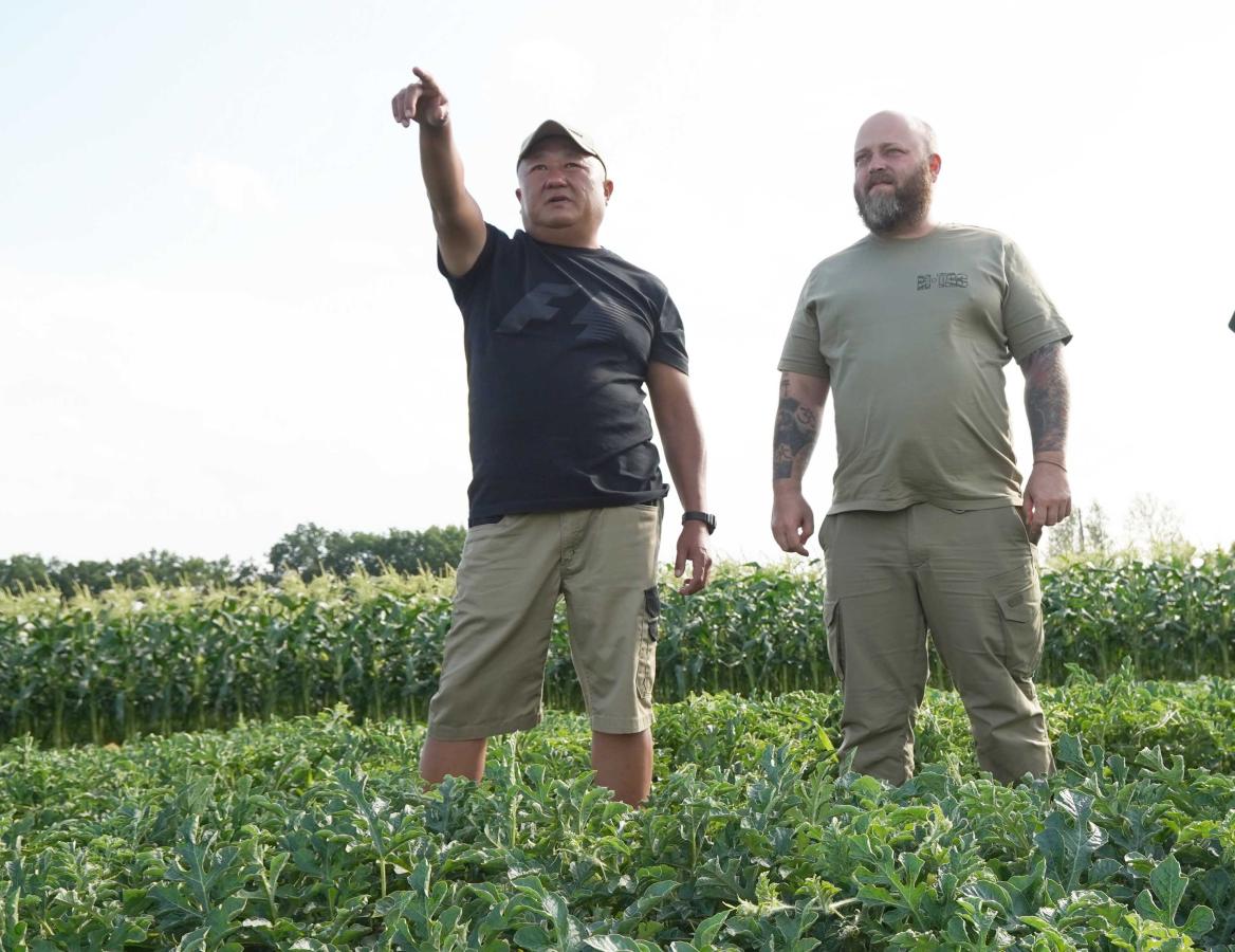 Олексій Харченко ознайомився із роботою релокованого з Луганщини агропідприємства 