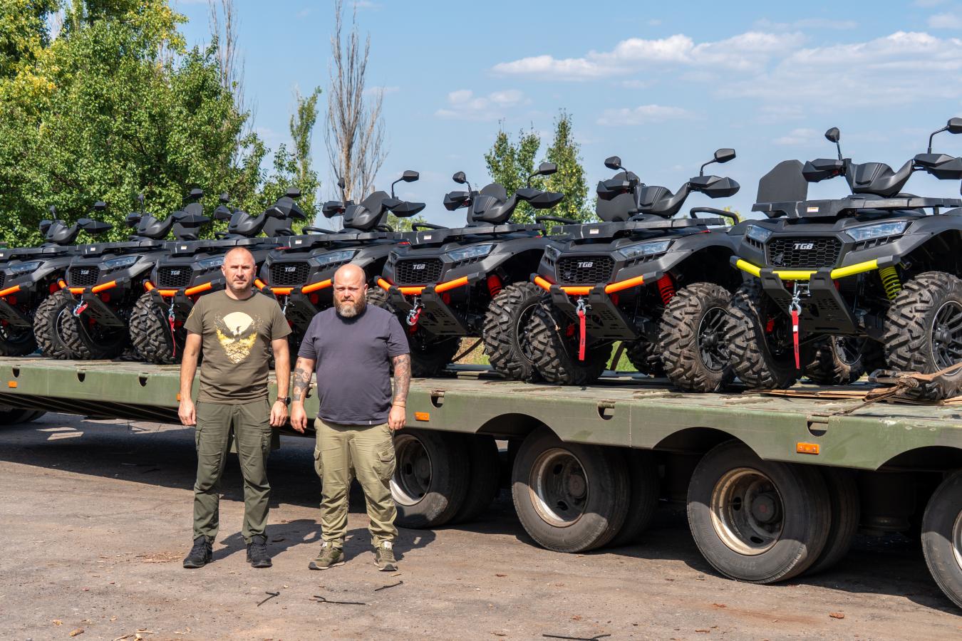 Засоби РЕБ, дрони, тепловізори, квадроцикли, ноутбуки та інше обладнання – допомога від Луганщини своїм Захисникам