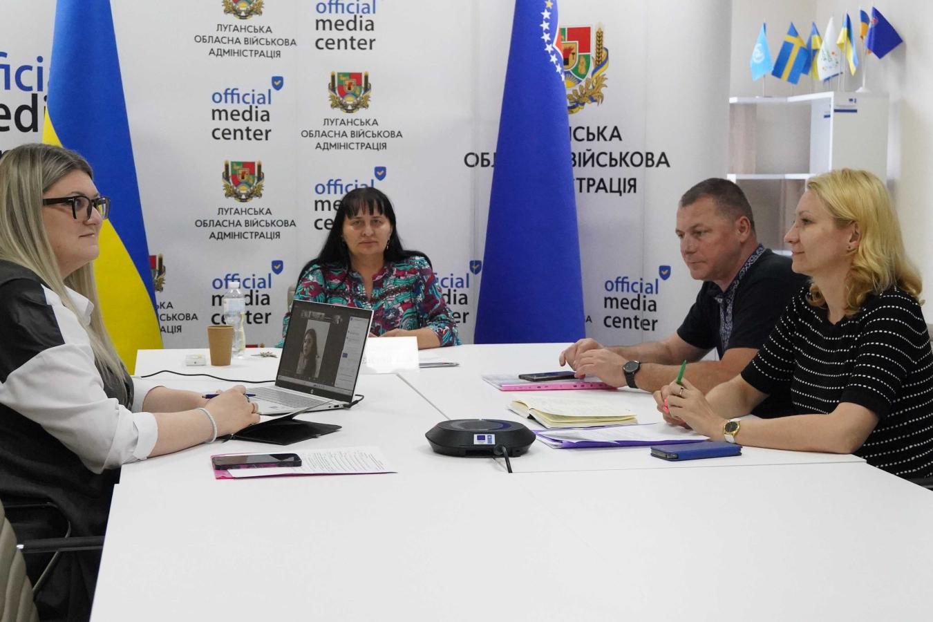 Луганщина звітує про стан соціального захисту постраждалих від Чорнобильської катастрофи