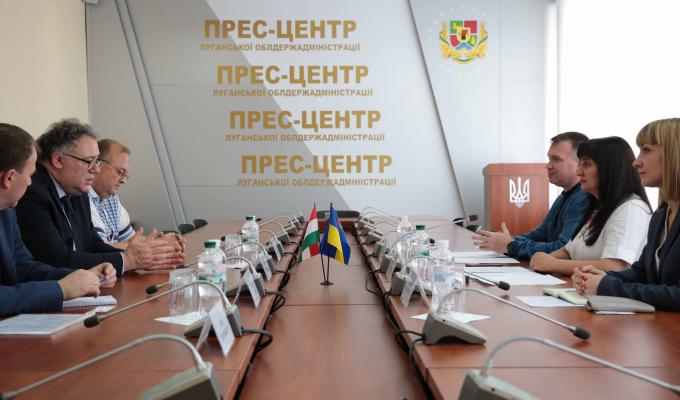 На Луганщину завітав Надзвичайний та Повноважний Посол Угорщини в Україні
