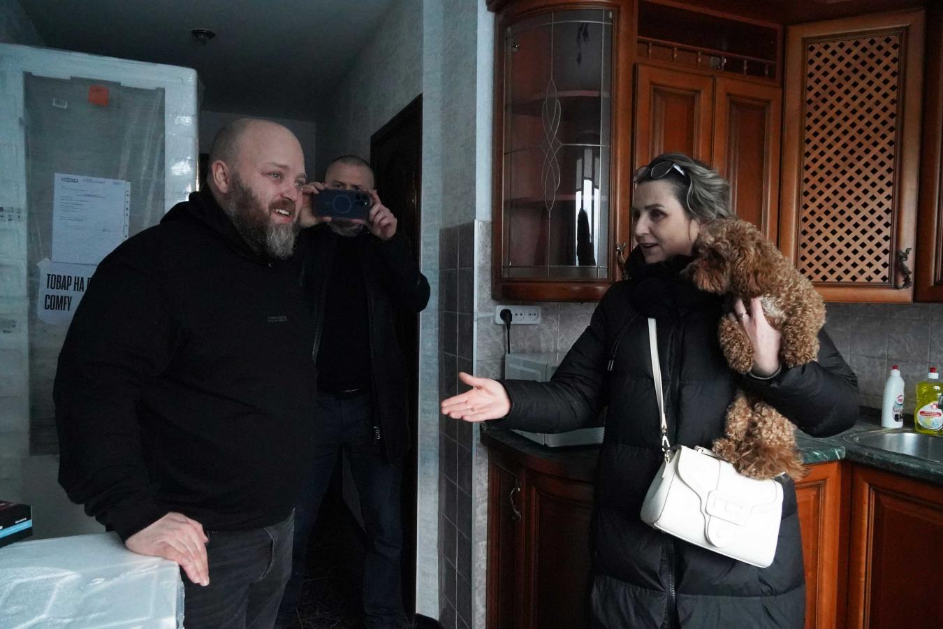 Луганчани, які придбали квартири за програмою житлового кредитування для ВПО з 2014 року, запросили Олексія Харченка у гості 