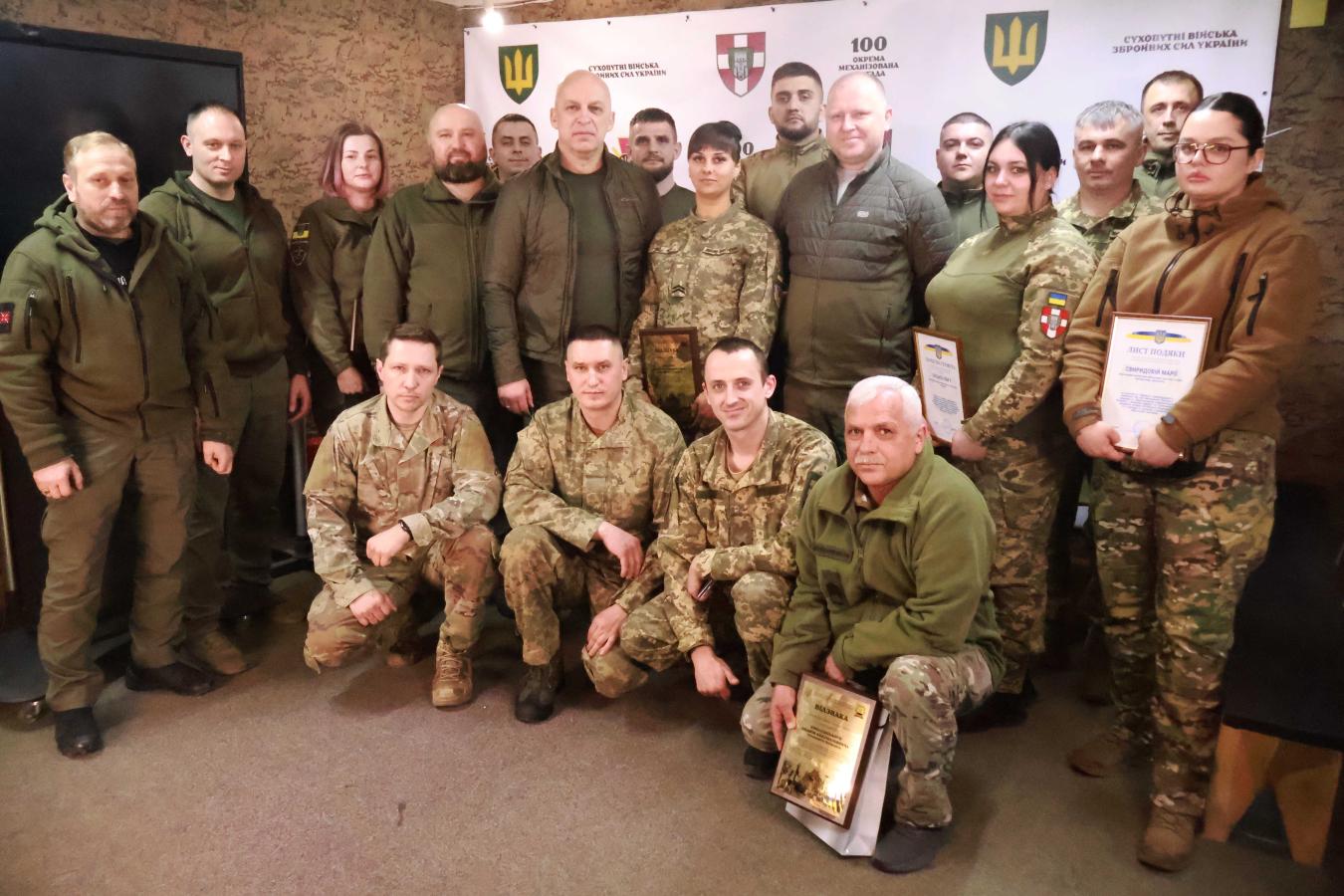 Бійців 100-ої ОМБр привітали з річницею створення бригади – цій військовій частині Луганщиною спрямовано 12,7 млн грн на закупівлю квадрокоптерів