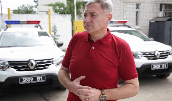 Юрій Гарбуз передав спецавтомобілі Луганському зональному відділу ВСП 