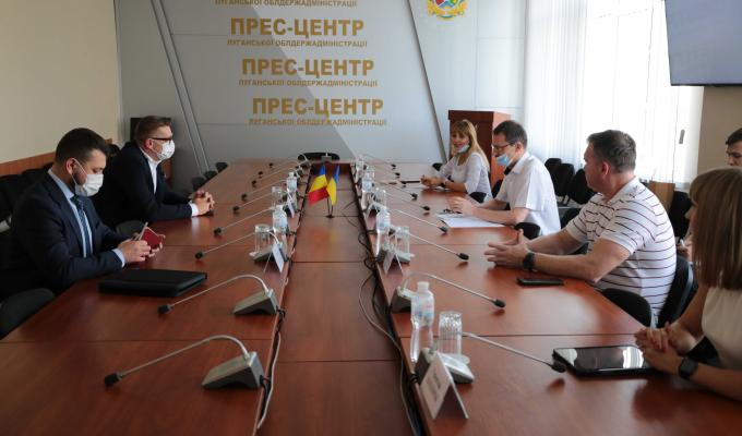 На Луганщину завітала делегація Румунії